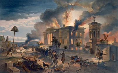 Öffentliche Bibliothek und Tempel der Winde, Platte aus 